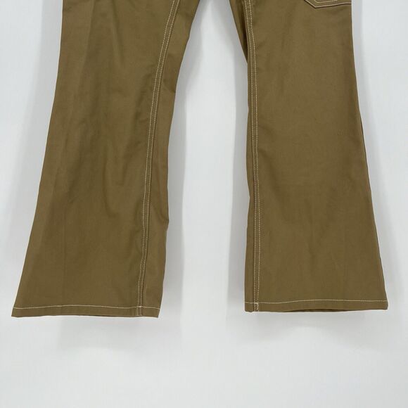 BDG Urban Outfitters NWT Khaki Low Rise Bootcut Cargo Pants Size 6 - Picture 3 of 10